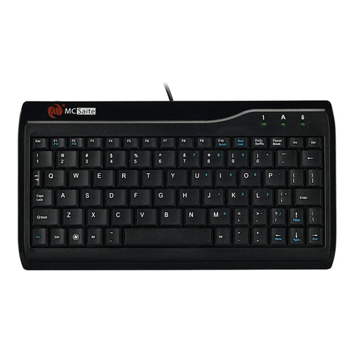 MCSAITE 8017 Slim Design Laptop Computer USB Wired Keyboard for Home and Office - 1