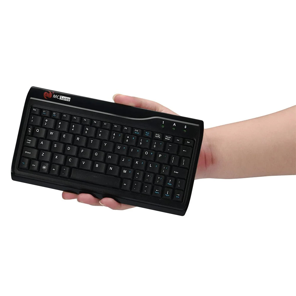 MCSAITE 8017 Slim Design Laptop Computer USB Wired Keyboard for Home and Office - 3