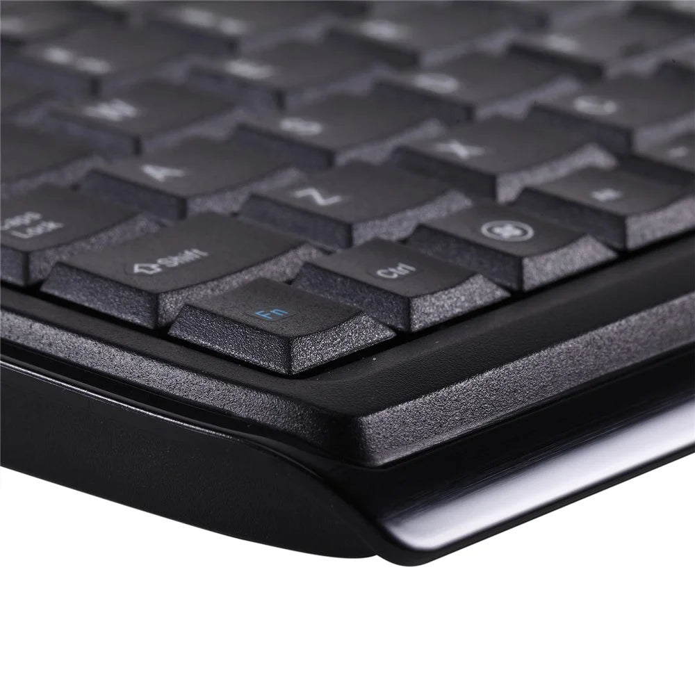 MCSAITE 8017 Slim Design Laptop Computer USB Wired Keyboard for Home and Office - 4