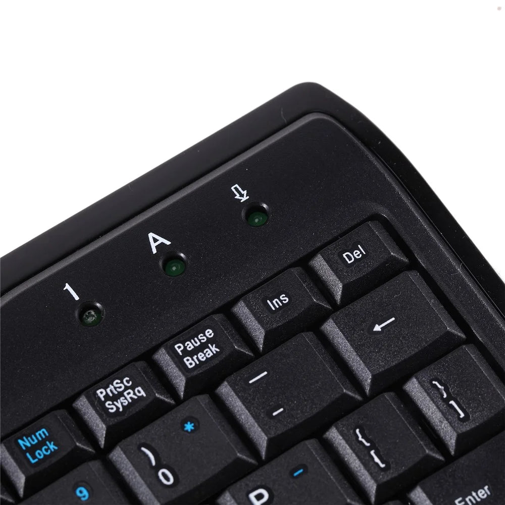 MCSAITE 8017 Slim Design Laptop Computer USB Wired Keyboard for Home and Office - 5