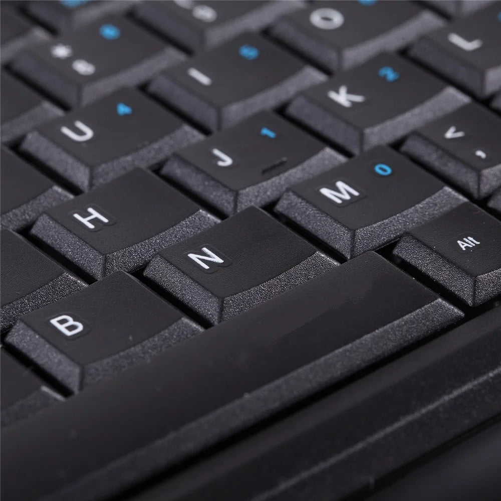 MCSAITE 8017 Slim Design Laptop Computer USB Wired Keyboard for Home and Office - 6