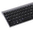 MC-41AG 59-Key Ultra Thin 2.4G Wireless Keyboard with Touchpad for PC / Laptop / Smart TV - 3