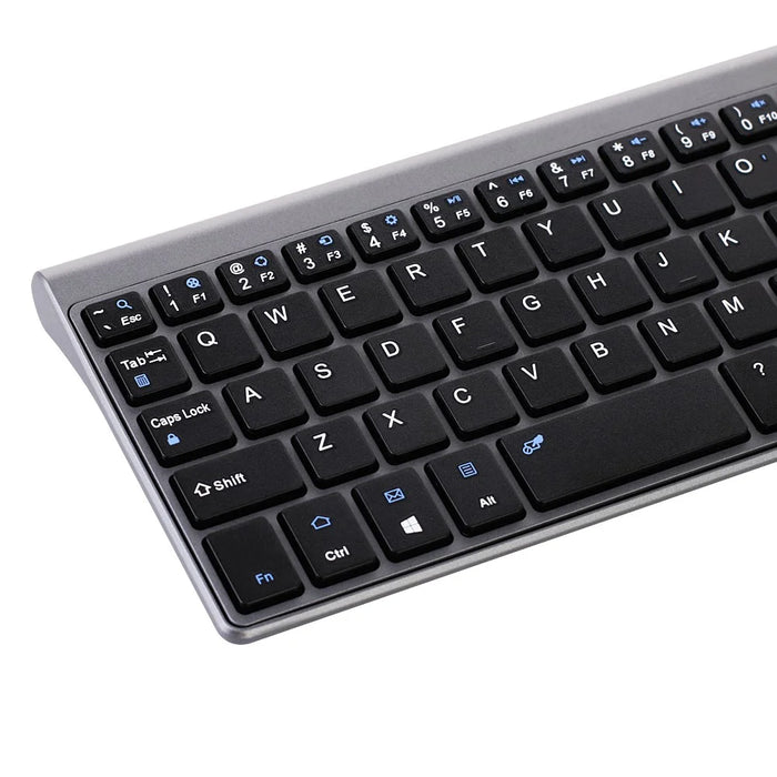 MC-41AG 59-Key Ultra Thin 2.4G Wireless Keyboard with Touchpad for PC / Laptop / Smart TV - 3