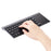 MC-41AG 59-Key Ultra Thin 2.4G Wireless Keyboard with Touchpad for PC / Laptop / Smart TV - 4