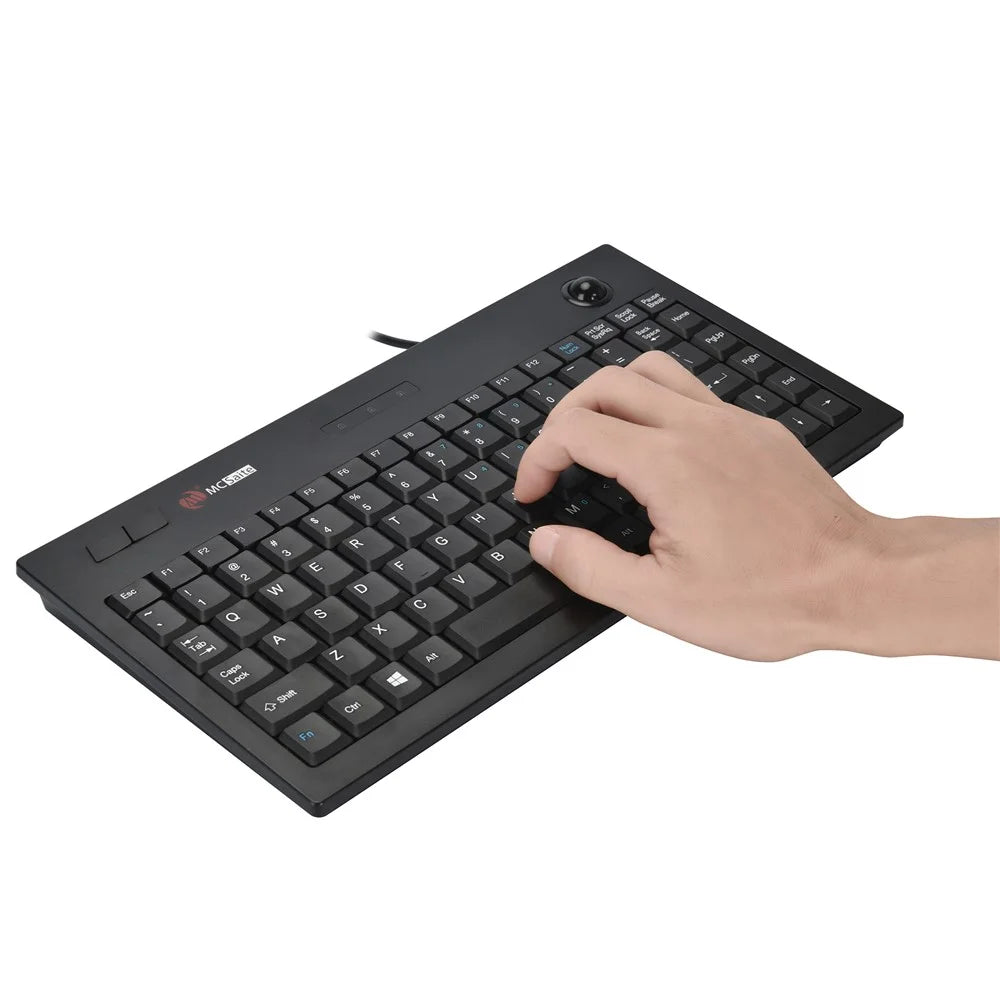 MCSAITE MC-9712 Ultra-Slim Keyboard Silent Typing USB Wired Mechanical Computer Keyboard - 4