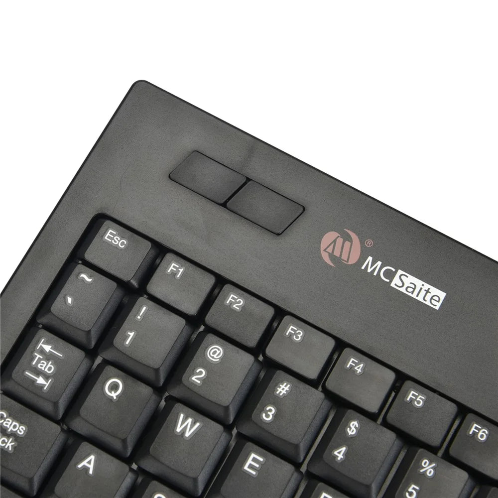MCSAITE MC-9712 Ultra-Slim Keyboard Silent Typing USB Wired Mechanical Computer Keyboard - 6