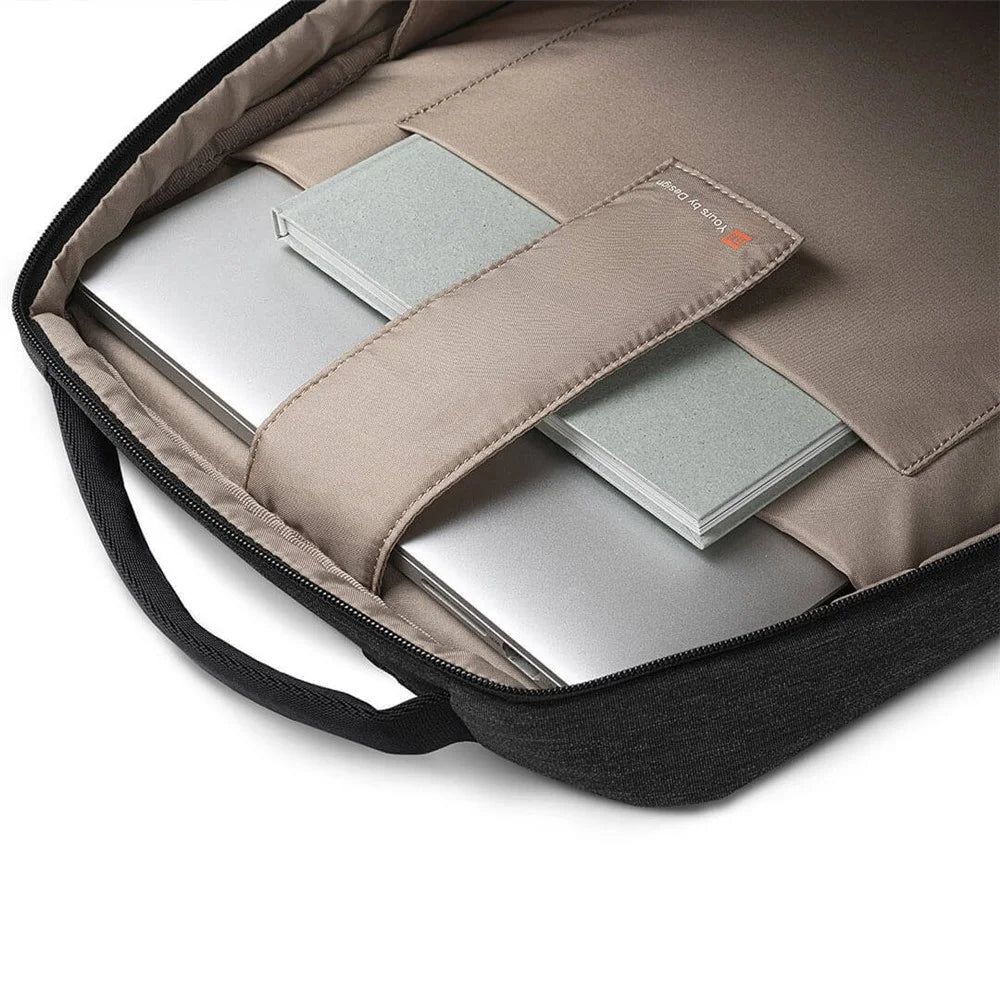 XIAOMI Minimalist Business OL Backpack Multifunctional Shoulders Backpack (Chinese Version) - Dark Grey - 7