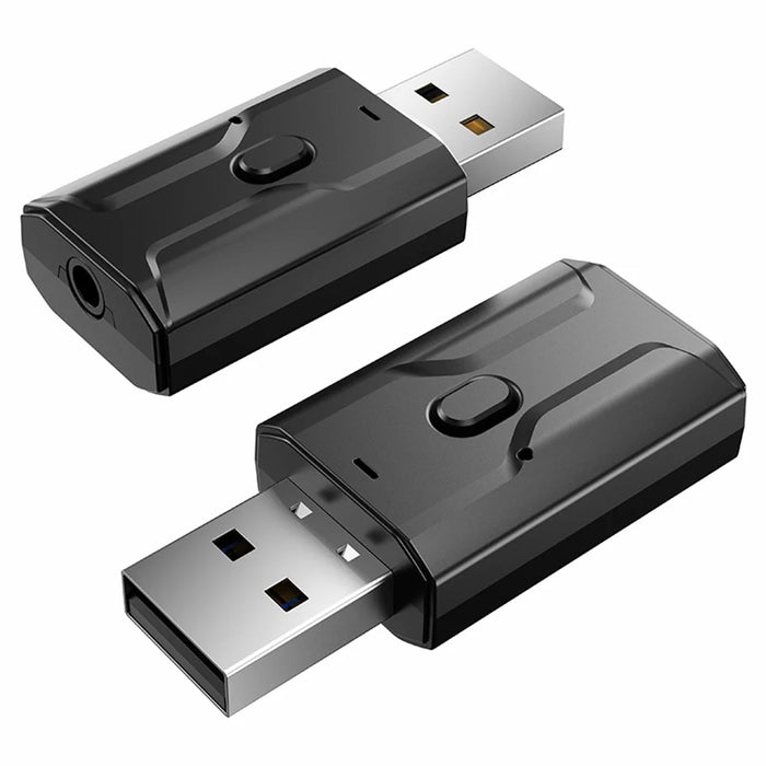 T-02 USB Bluetooth-compatible Audio Adapter Handsfree Call Bluetooth-compatible 5.0 Receiver Transmitter - 1