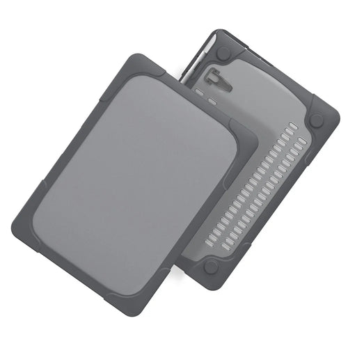 Heat Dissipation Design Two-Piece Plastic + TPU with Stand Shell for MacBook Pro 16 inch (2019) A2141 - Grey - 1