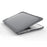 Heat Dissipation Design Two-Piece Plastic + TPU with Stand Shell for MacBook Pro 16 inch (2019) A2141 - Grey - 7