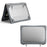 Two-Piece Plastic + TPU Protective Case Shell with Stand Design for MacBook Pro 13 inch (2020) A2251 / A2289 / A2338 (M1 / M2)   - Grey - 3