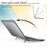 Two-Piece Plastic + TPU Protective Case Shell with Stand Design for MacBook Pro 13 inch (2020) A2251 / A2289 / A2338 (M1 / M2)   - Grey - 4
