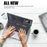 Two-Piece Plastic + TPU Protective Case Shell with Stand Design for MacBook Pro 13 inch (2020) A2251 / A2289 / A2338 (M1 / M2)   - Grey - 6
