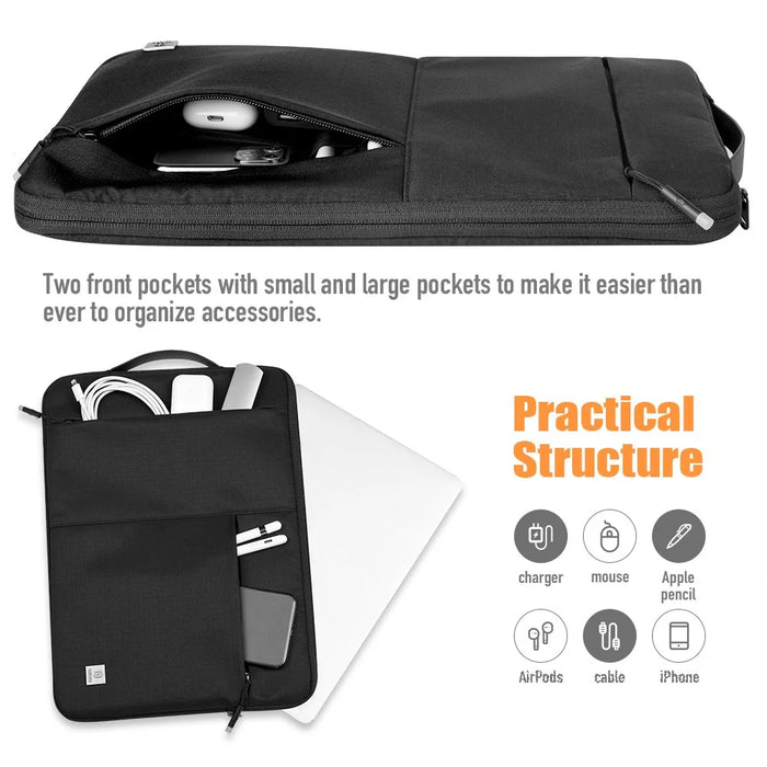 WIWU Alpha Series Water-repellent Laptop Bag Sleeve Case for 16-inch Notebooks Laptops MacBook - 6