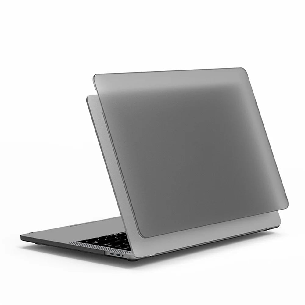 WiWU i SHLELD Soft Rubber Two Piece Installation Slim Frosted Cover Case for MacBook Pro 13 inch (2020) - Black - 3
