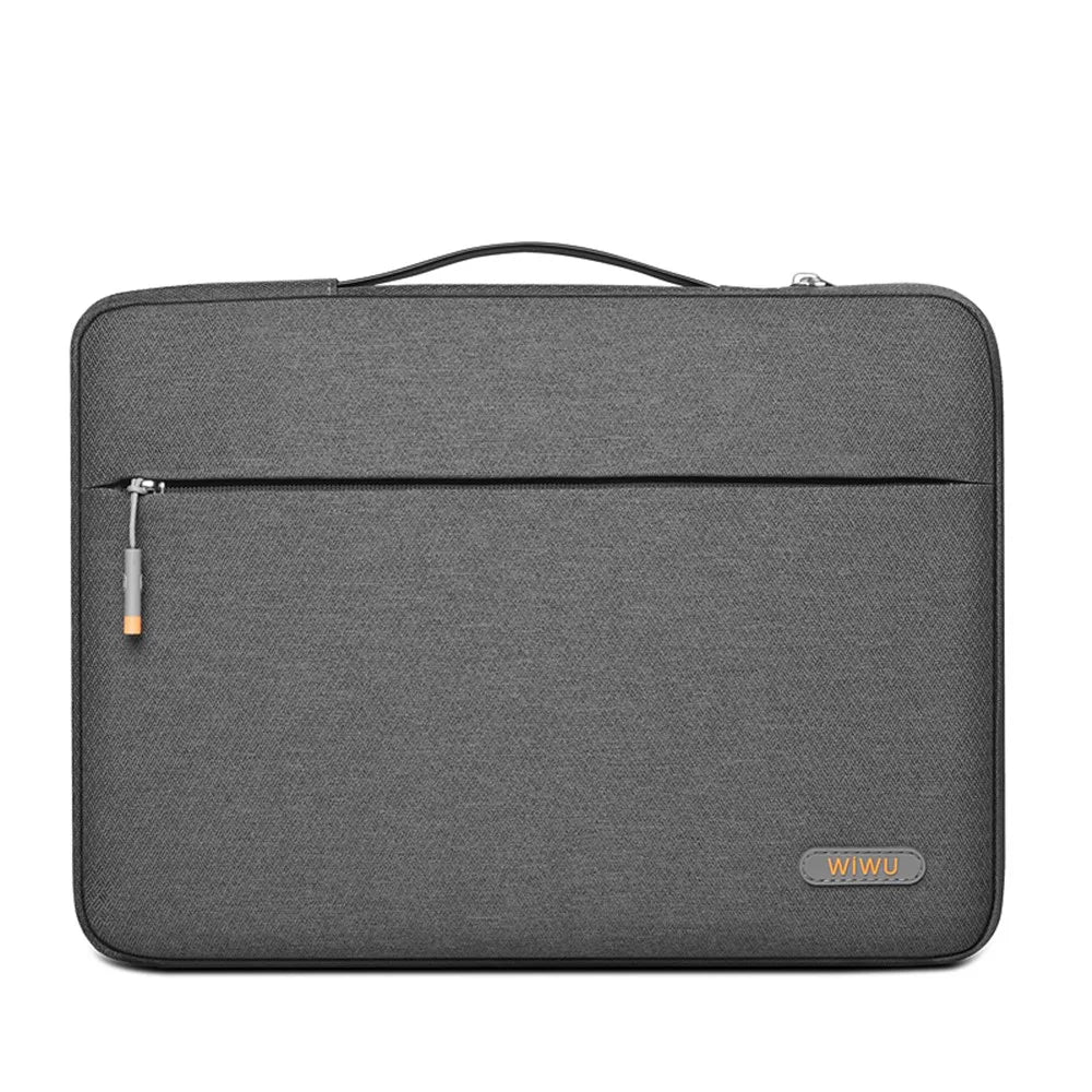 WIWU Notebook Cover Sleeve Computer Pouch Laptop Bag for 15.6-inch Laptop - Dark Grey - 1