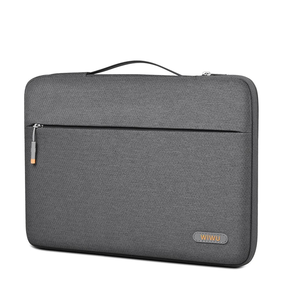 WIWU Notebook Cover Sleeve Computer Pouch Laptop Bag for 15.6-inch Laptop - Dark Grey - 2