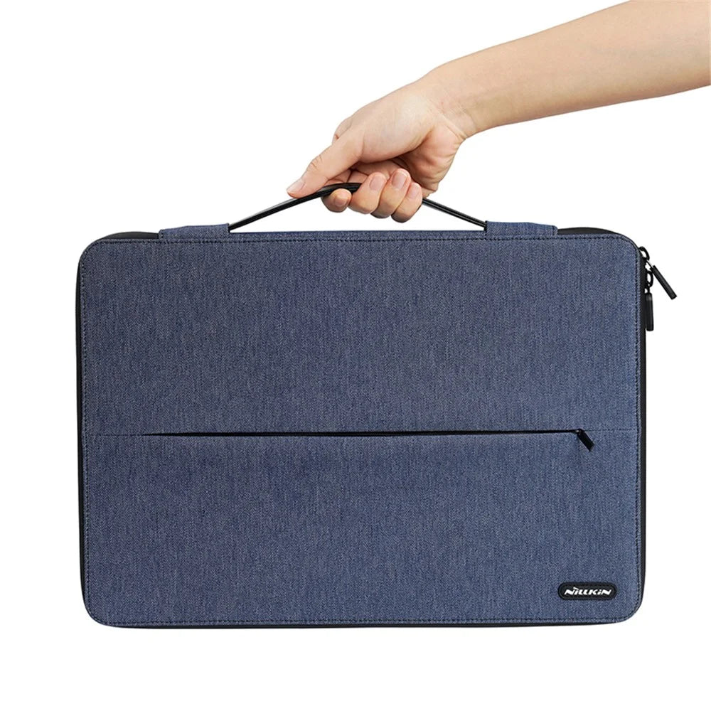 NILLKIN Multi-functional Scratch-resistant Waterproof Computer Laptop Bag with Hidden Stand for 16.1-inch Laptop - Blue - 4