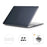 ENKAY PC Cover + Keyboard Protector + Anti-Dust Plugs for MacBook Pro 13 inch with Touch Bar (2016) A1706/(2018) A1989/(2019) A2159 (EU Version) - Black - 1