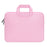 Portable Laptop Bag Case Shockproof Computer Handbag for 15.6inch Notebook - Pink - 1