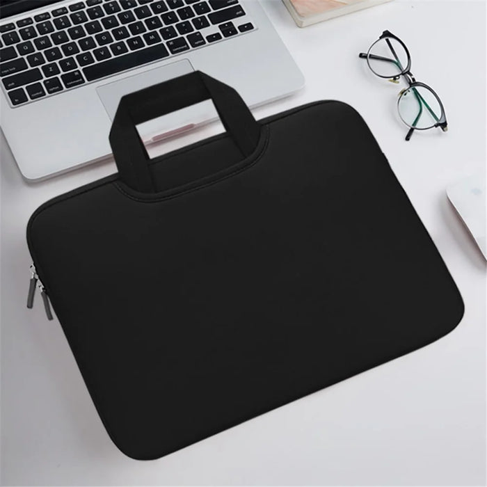 Portable Laptop Bag Case Shockproof Computer Handbag for 15.6inch Notebook - Pink - 3