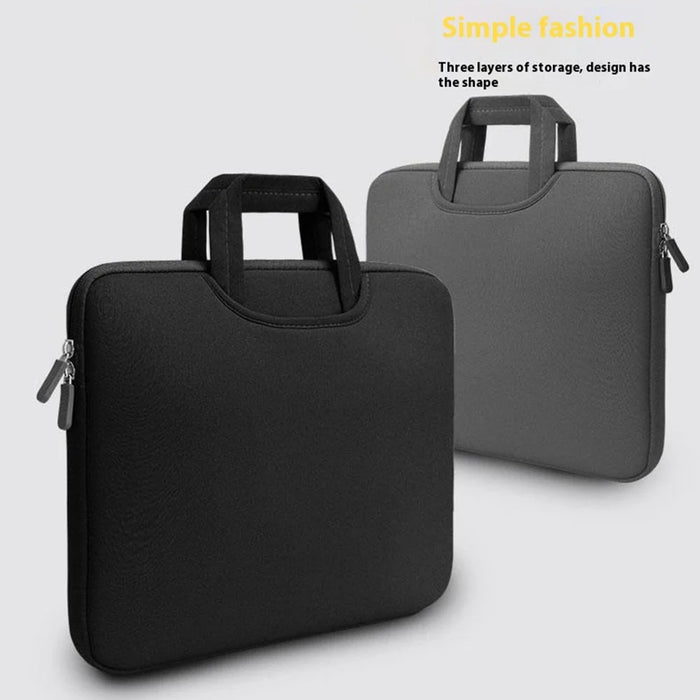 Portable Laptop Bag Case Shockproof Computer Handbag for 15.6inch Notebook - Pink - 4