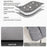 WIWU 16-inch Minimalist Laptop Bag Waterproof Polyester Notebook Protective Sleeve - Grey - 4
