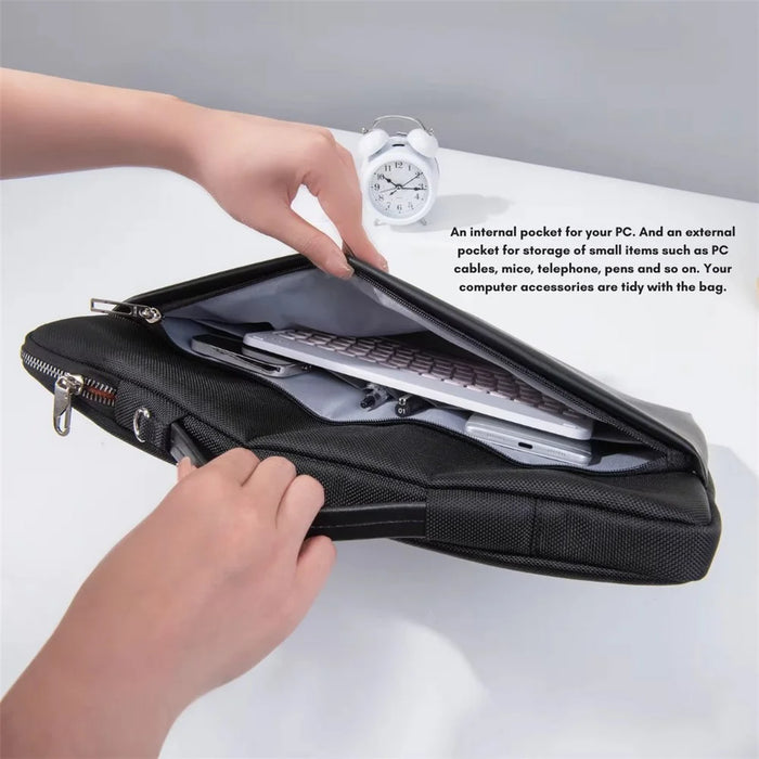 WIWU Warriors Waterproof 1000D Nylon 14-inch Laptop Bag Anti-Scratch Notebook Pouch - 5