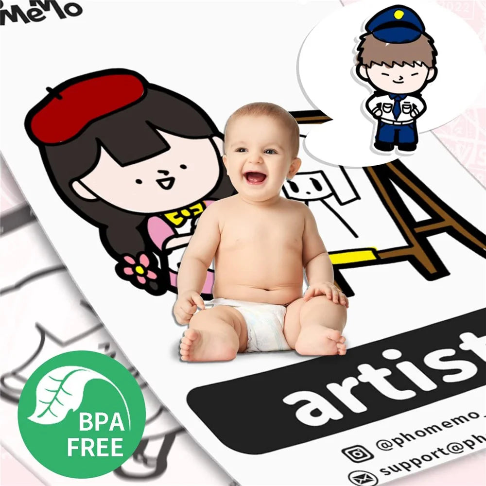 PHOMEMO M04AS Mini Bluetooth-compatible Thermal Printer Wireless Inkless Photo Label Notes Printer - White - 5