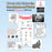 PHOMEMO M03 Portable Thermal Printer 203DPI Wireless Label Photo Printer - Black - 5