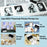 PHOMEMO M03 Portable Thermal Printer 203DPI Wireless Label Photo Printer - Black - 7