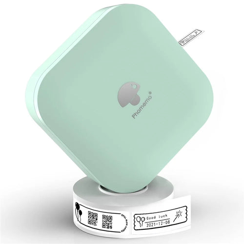 PHOMEMO Q30 Wireless Label Printer Mini Printer Pocket Thermal Label Maker - Green - 1