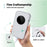 PHOMEMO Label Maker 203DPI Barcode Labeling Machine Wireless Bluetooth-compatible Thermal Mini Printer - White - 4
