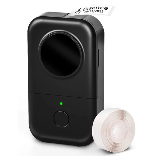 PHOMEMO D30 Portable Inkless Wireless Label Maker Mini Thermal Label Printer for Home School Office - Black - 1