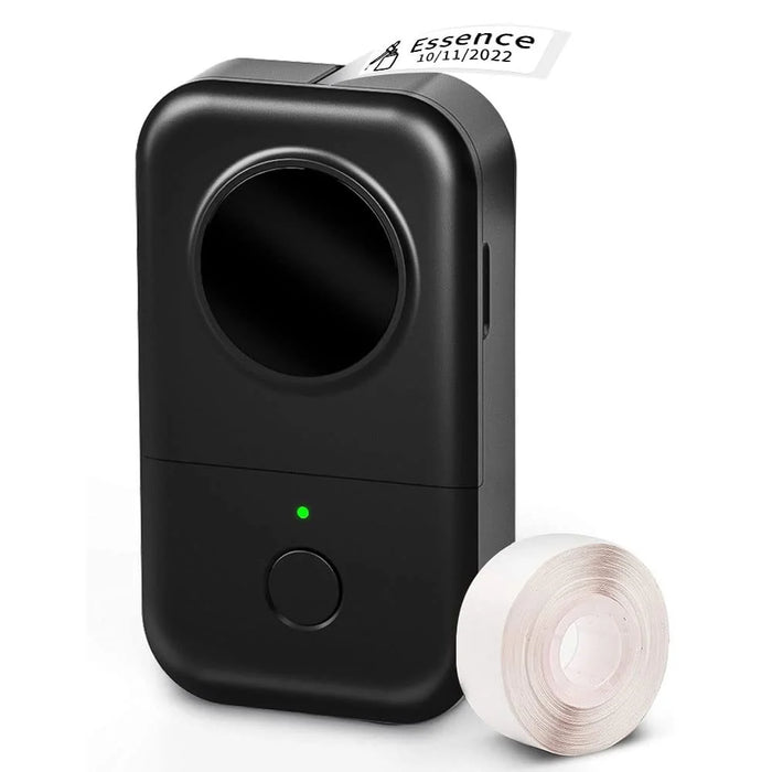 PHOMEMO D30 Portable Inkless Wireless Label Maker Mini Thermal Label Printer for Home School Office - Black - 1