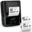 PHOMEMO M120 Bluetooth-compatible Inkless Thermal Printer Wireless Barcode Label Price Tag Printer - Black - 1