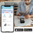 PHOMEMO M120 Bluetooth-compatible Inkless Thermal Printer Wireless Barcode Label Price Tag Printer - Black - 2