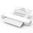 PHOMEMO M08F Portable Bluetooth-compatible Inkless Thermal Printer Document Map Printer, Letter Version / 216mm Print Width - White - 1
