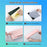 PHOMEMO M08F Thermal Printer Portable Bluetooth-compatible Inkless Printer, Tattoo Version / 216mm Print Width - White+Pink - 2