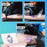 PHOMEMO M08F Thermal Printer Portable Bluetooth-compatible Inkless Printer, Tattoo Version / 216mm Print Width - White+Pink - 3