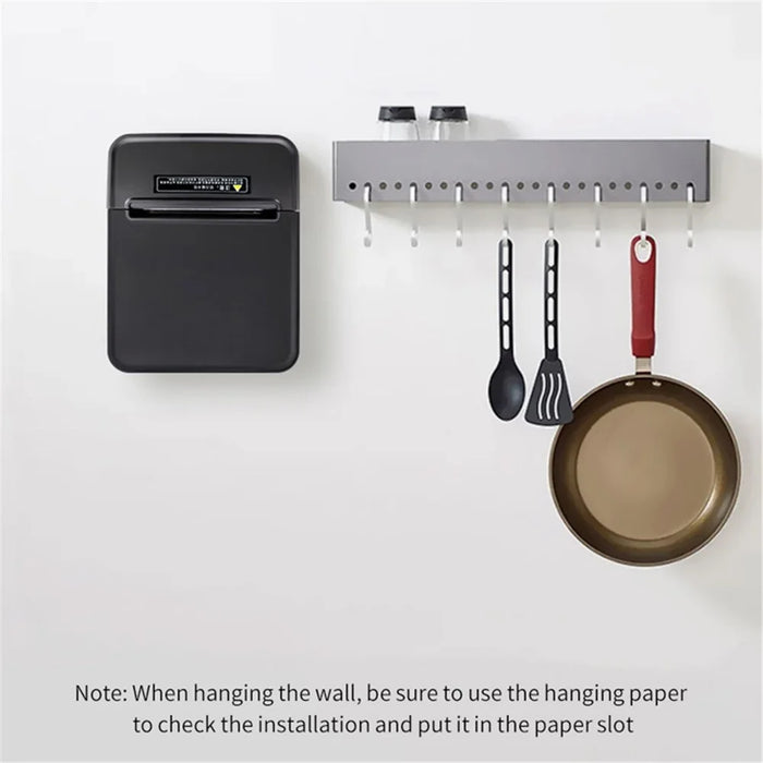 80A Thermal Receipt Printer POS Printing Tool with 80mm Printing Width - US Plug - 7