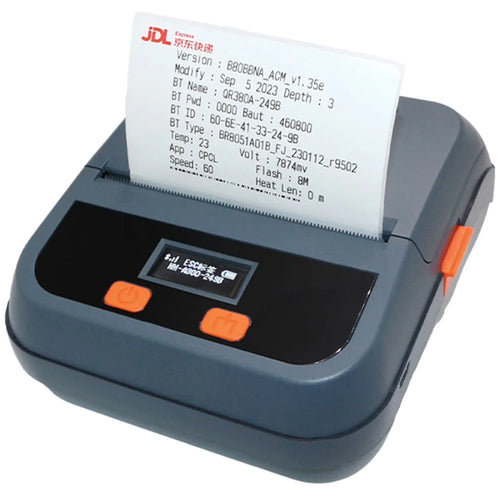 TPL80H Portable Thermal Label Printer Wireless Mobile Receipt Printer, USB+Bluetooth-compatible Version - US Plug - 1