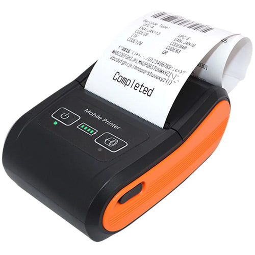 H22 Mini Size Thermal Receipt Printer Inkless Printing Tool with 80mm / s Print Speed - UK Plug - 1