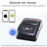 H20 USB + Bluetooth-compatible 203DPI Portable Thermal Printer 48mm Receipt Printer - US Plug - 5