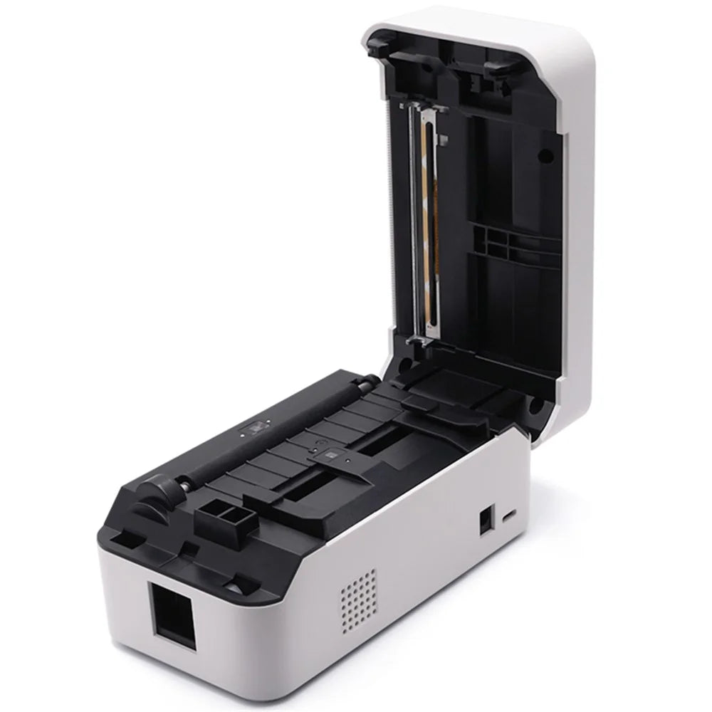 TDL407H Desktop Thermal Label Printer Barcode Printing Machine, USB + Bluetooth-compatible Version - US Plug - 3