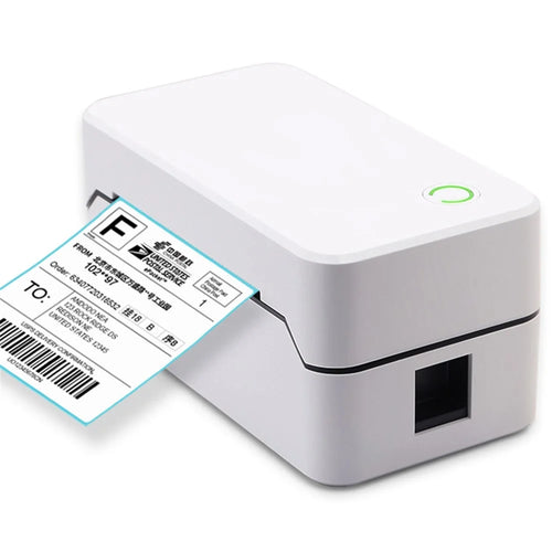 TDL407H 180mm / s High Speed Desktop Thermal Label Printer Barcode Printing Machine, USB Version - US Plug - 1