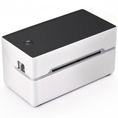 TDL402 Fast Printing 203DPI Thermal Printer Inkless Barcode Label Printer, USB + Bluetooth-compatible Version - US Plug - 1