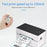 TDL402 Fast Printing 203DPI Thermal Printer Inkless Barcode Label Printer, USB + Bluetooth-compatible Version - US Plug - 3