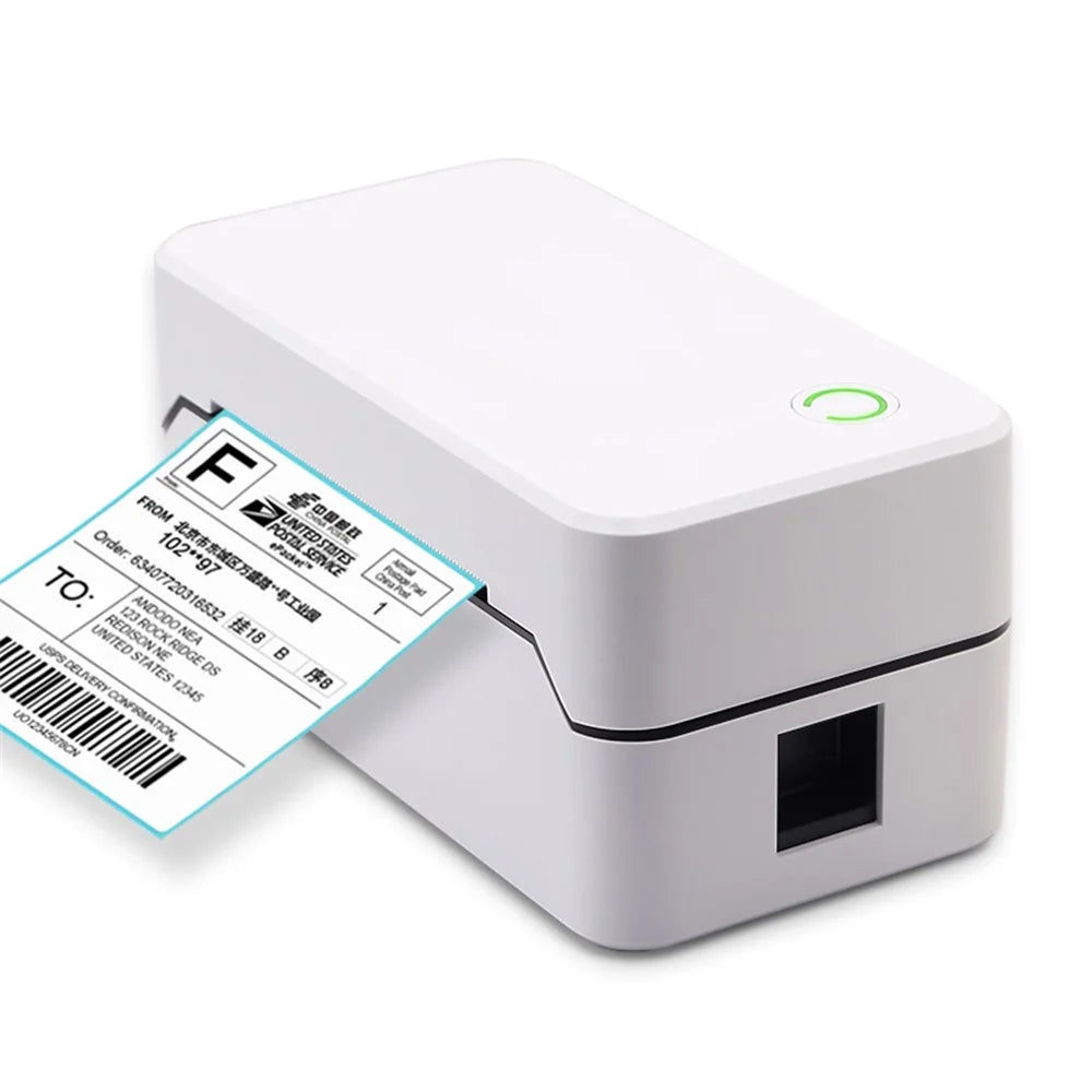 TDL401H USB Computer Thermal Label Printer Receipt Printing Tool - US Plug - 1