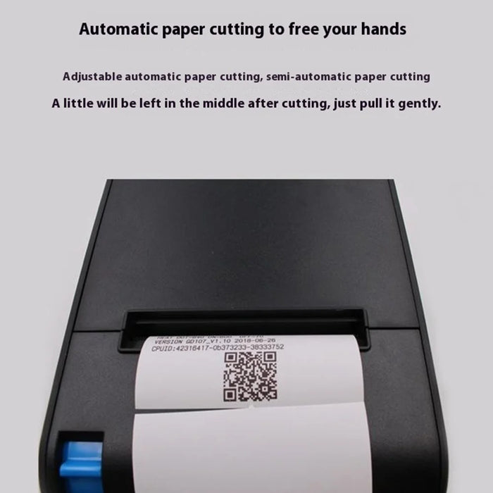 8032III Thermal Receipt Printer with 80mm Printing Paper Width, Support Window System - US Plug - 3